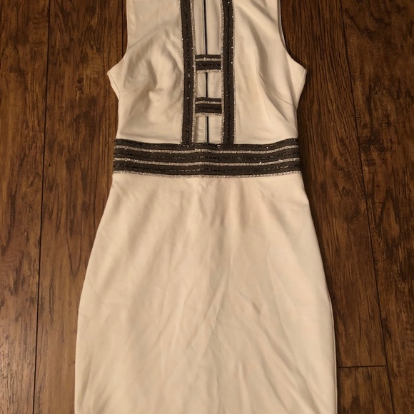 Bebe Dress with Rhinestone neckline - Picture 3 of 8